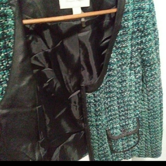 Hinge Zipper Blazer Size m - Picture 3 of 5